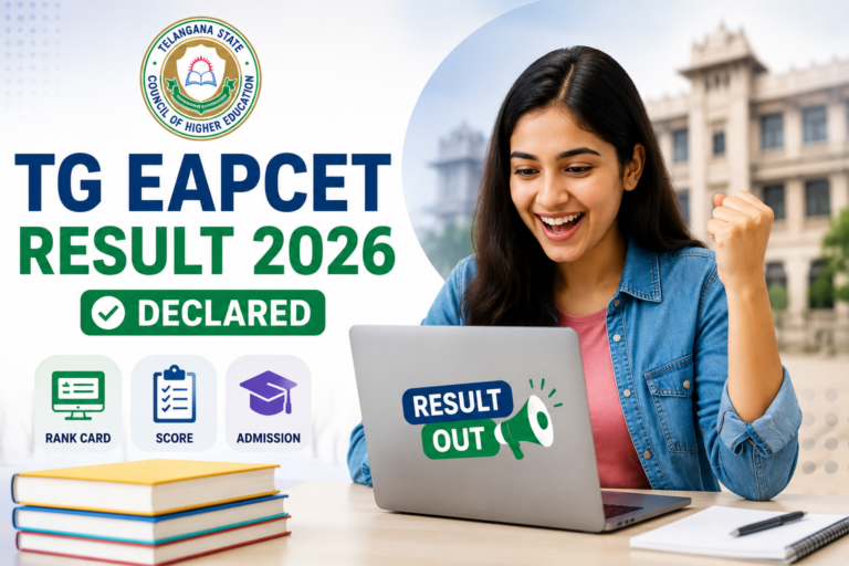 TG EAPCET 2026 Result