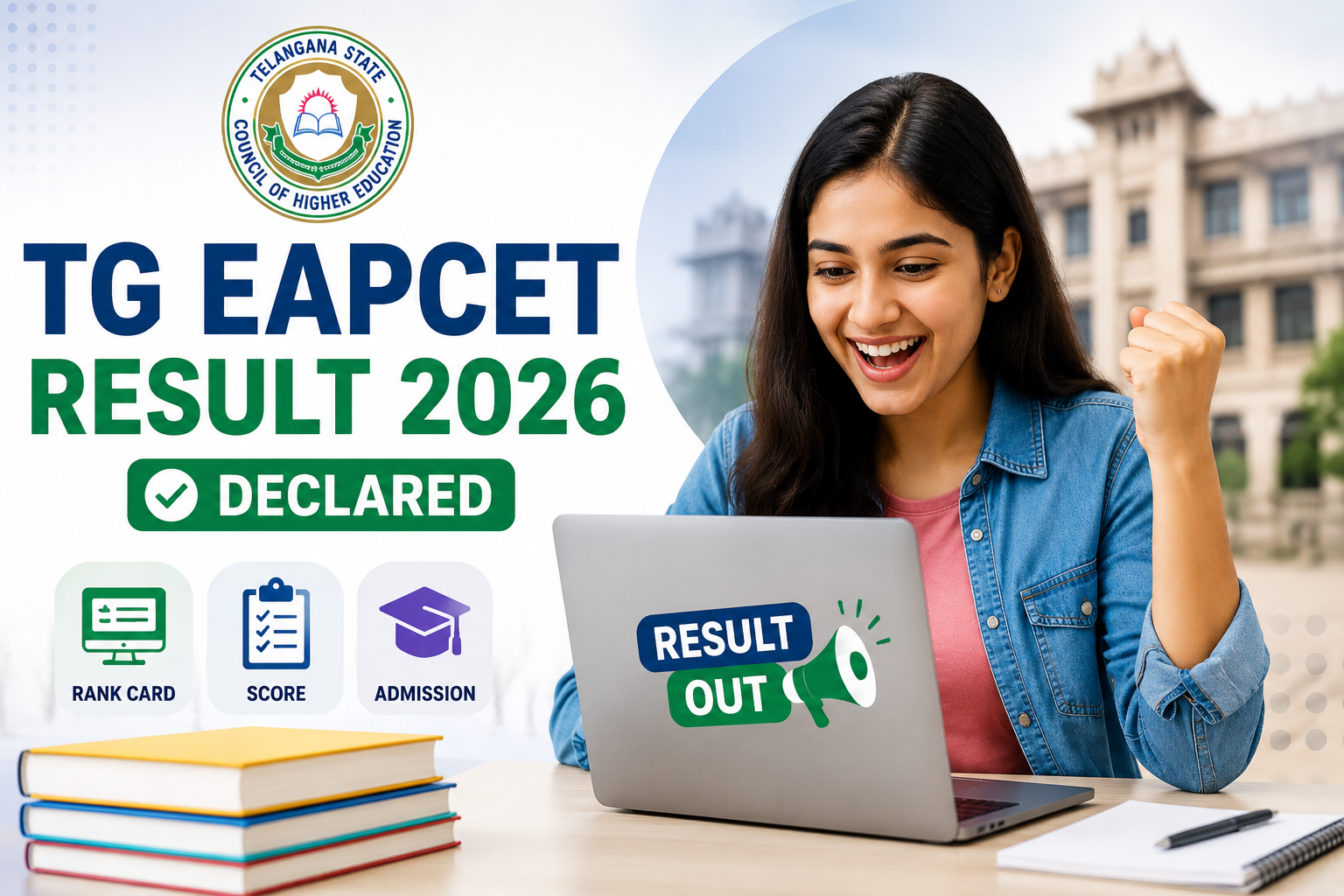 TG EAPCET 2026 Result